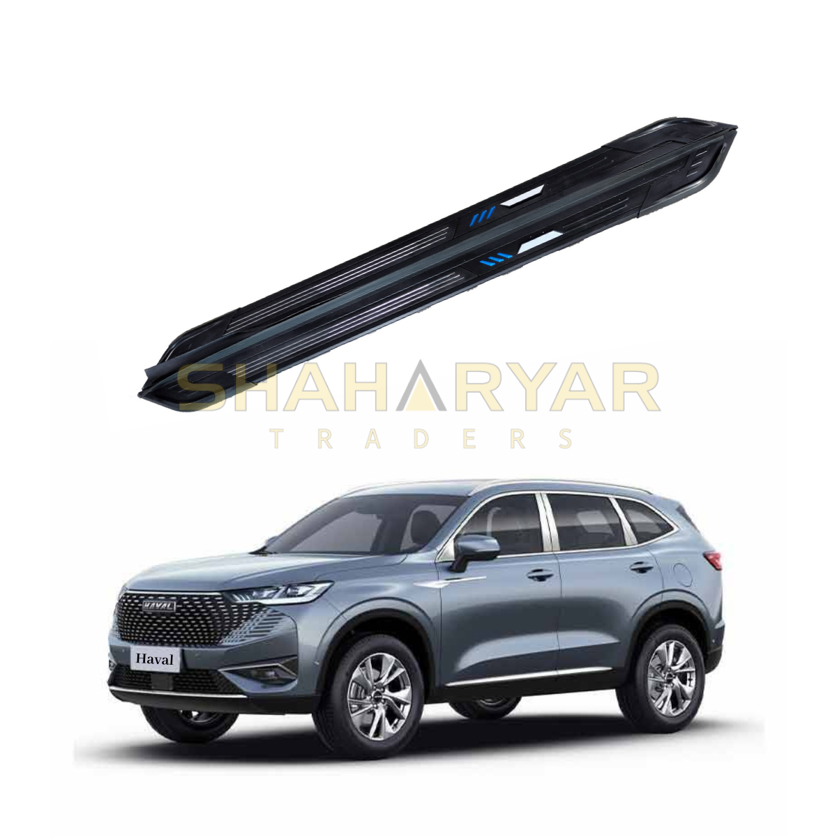 Haval H6 Foot Rest Neon Style Side Steps – Model 2021 – 2022
